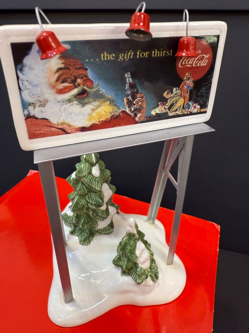 Dept 56 Coca Cola Billboard