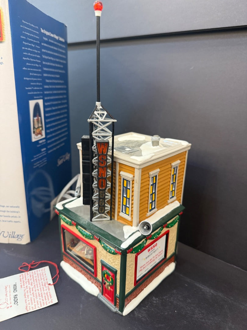 Dept 56 WSNO Radio