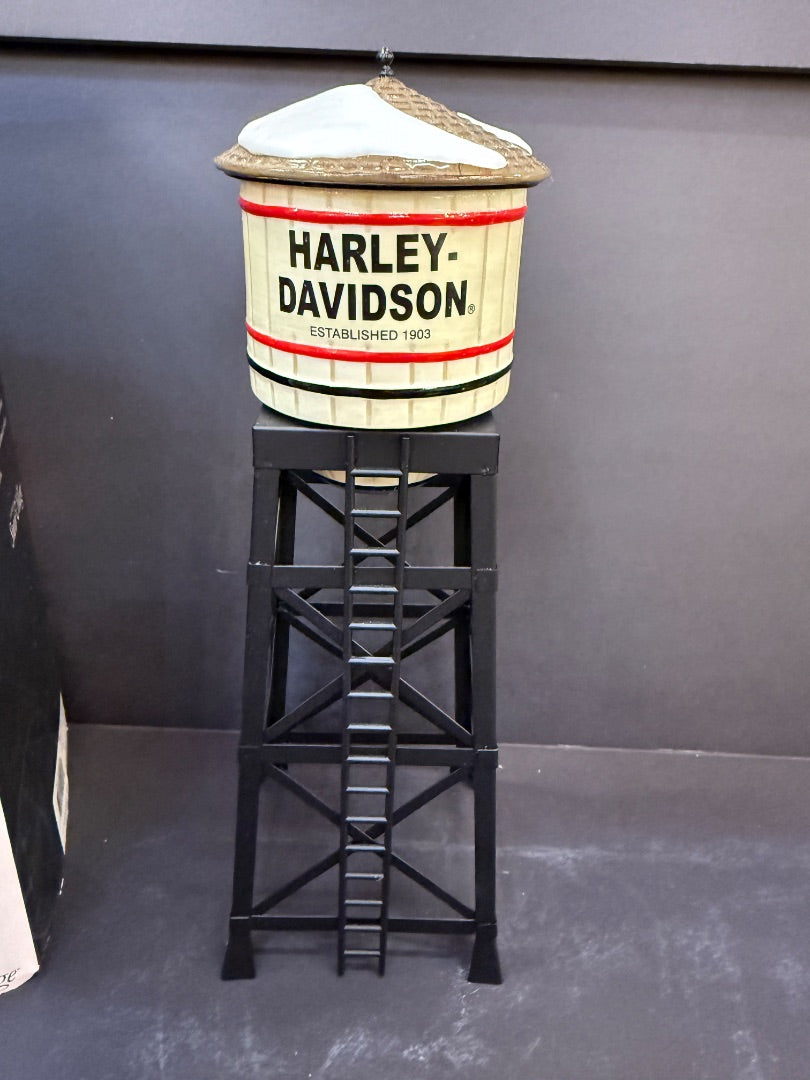 Dept 56 Harley Davidson Water Tower