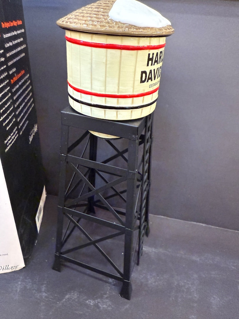 Dept 56 Harley Davidson Water Tower