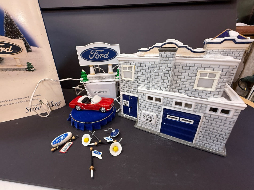 Dept 56 Uptown Motors Ford