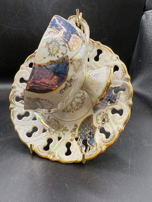 Lusterware Teacup set as is