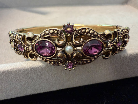 Amethyst Victorian Bracelet AVON