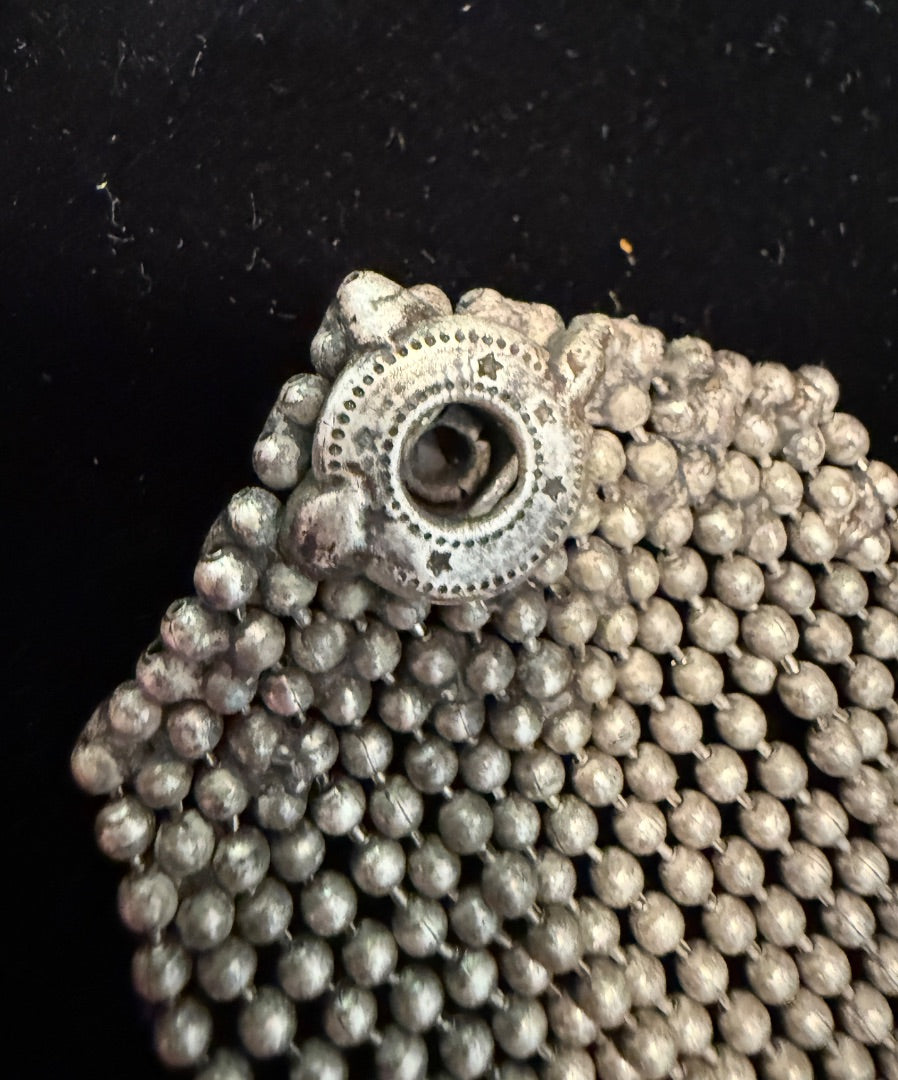 Silver Toned Liquid Metal Chain Bracelet