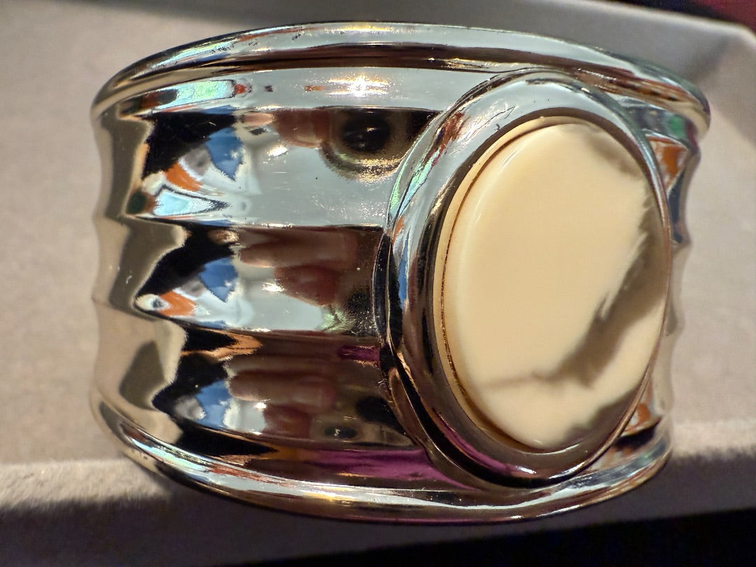 Stonescape Silver Toned Avon Cuff Bracelet