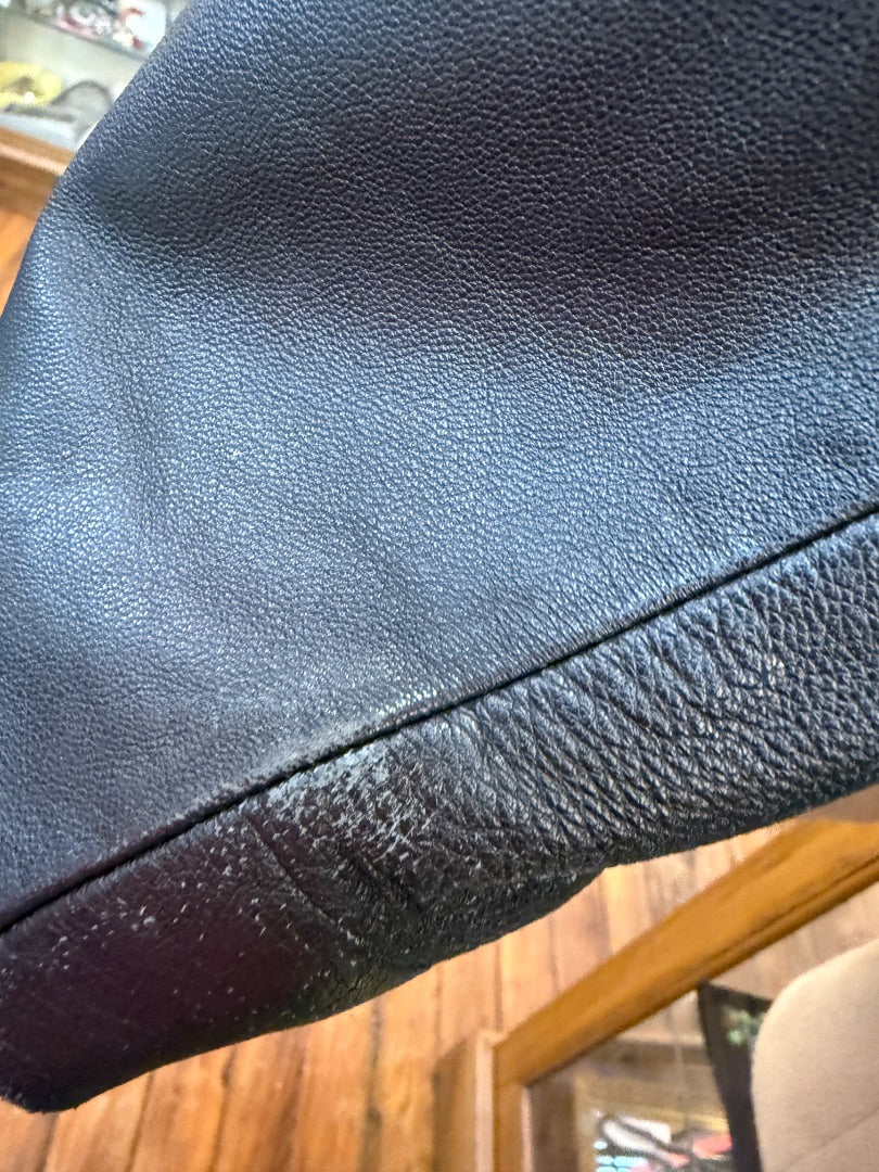 Dark Brown Leather Jacket Coat