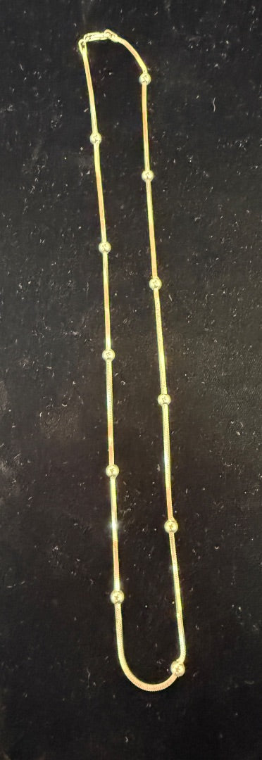 925 Sterling Ball Necklace