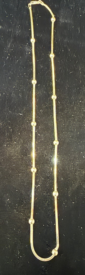 925 Sterling Ball Necklace