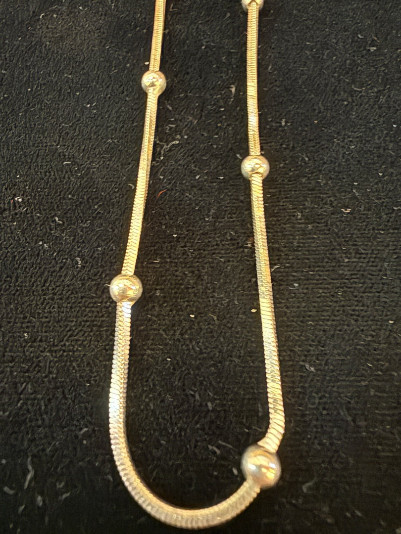 925 Sterling Ball Necklace