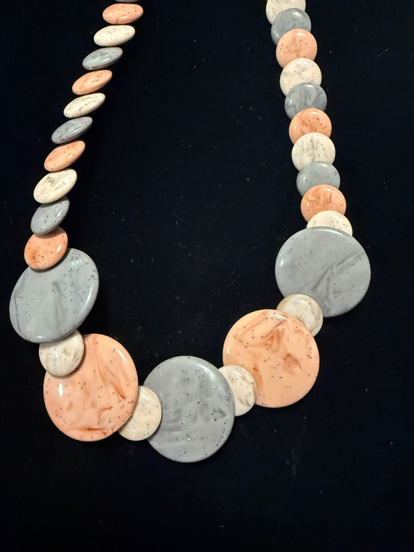 Avon Faux Stone Boho 80's Necklace