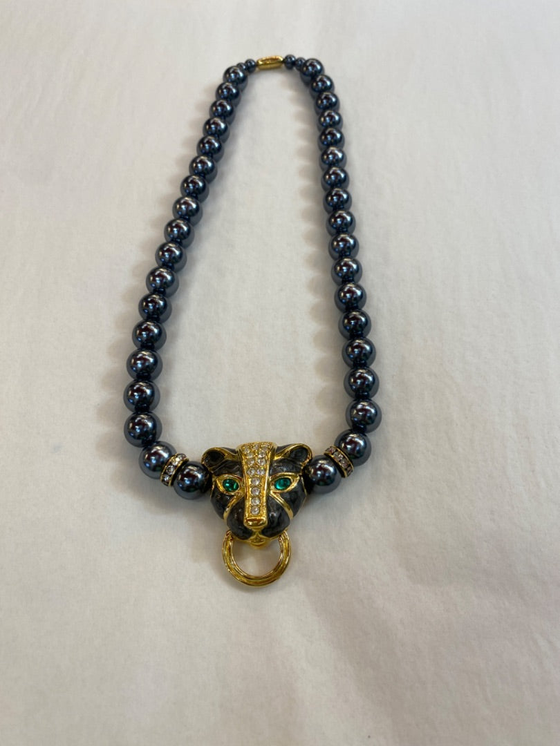 AVON KJL Dutchess of Windsor Panther Necklace