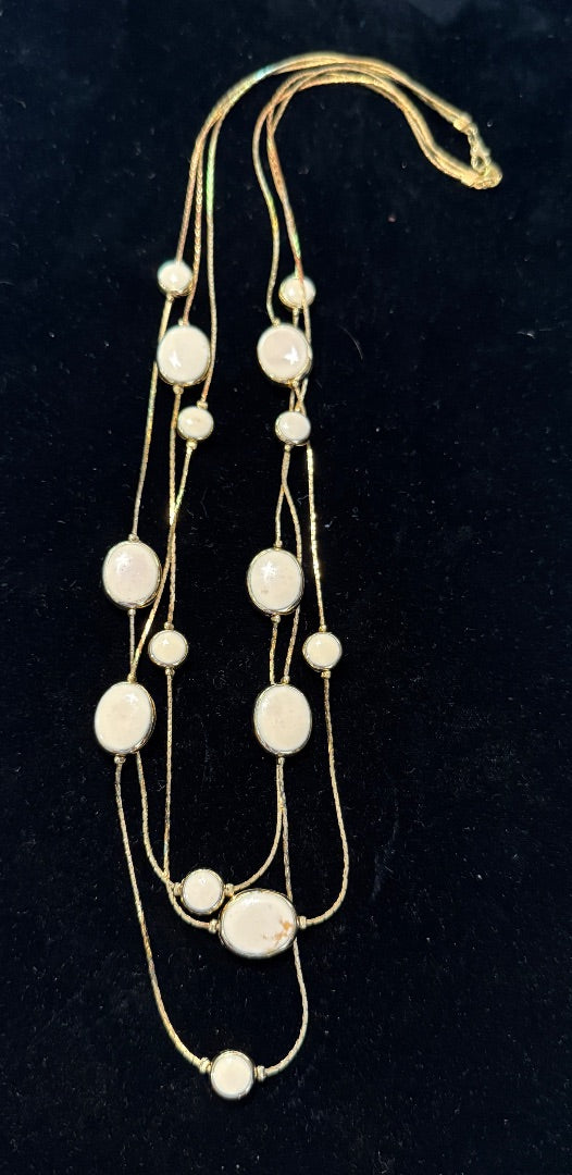 Avon Tailored Classic 3 strand Gold Tone