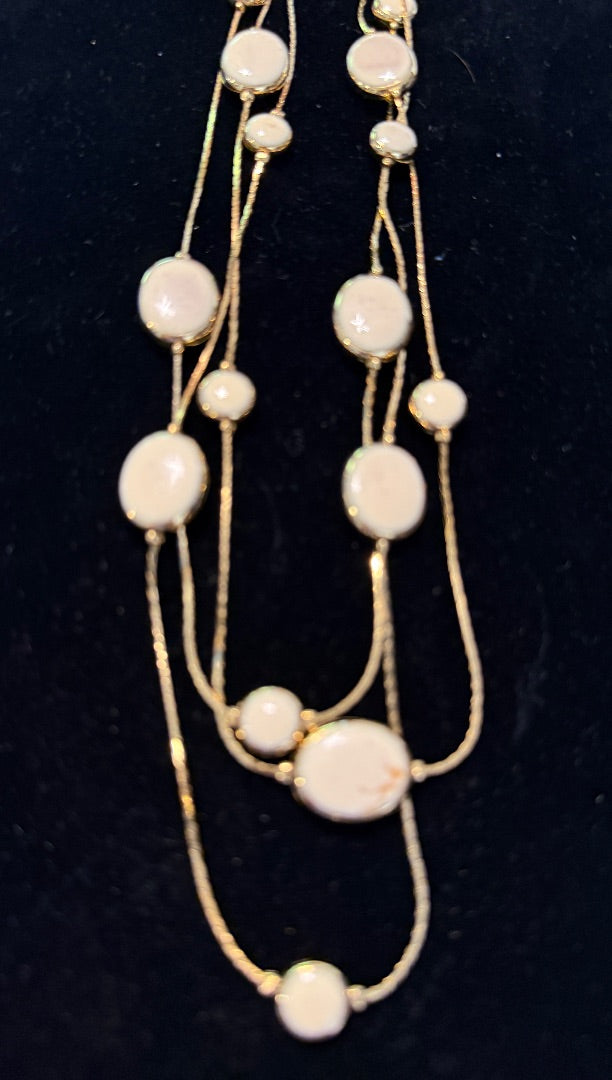 Avon Tailored Classic 3 strand Gold Tone