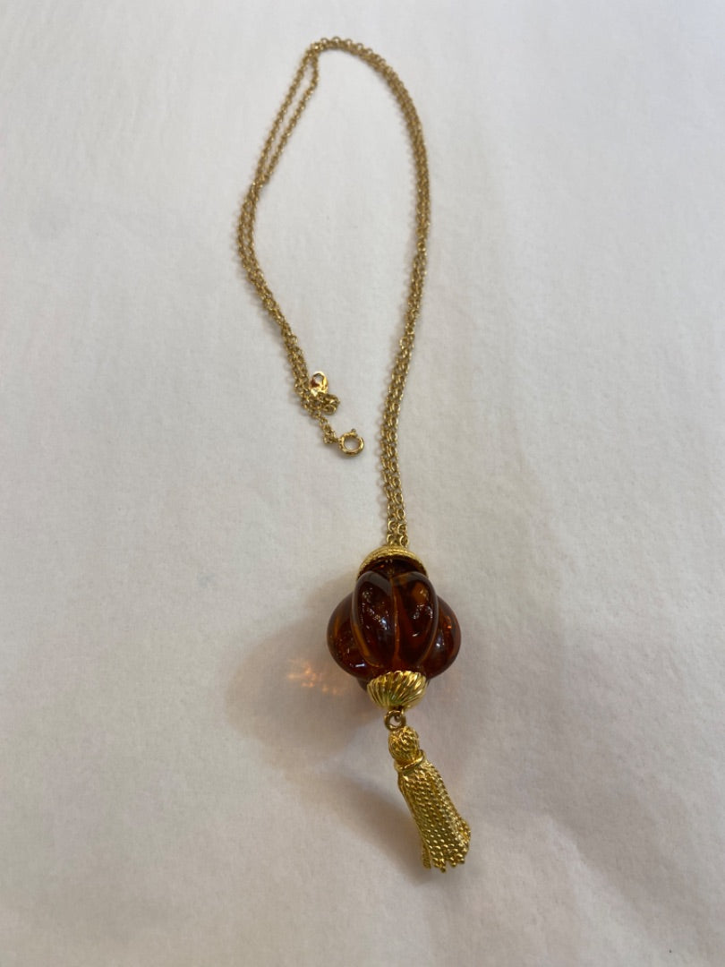 Lucite Moroccan Riches Necklace