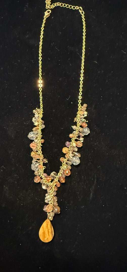 Avon Genuine Tigers Eye Necklace