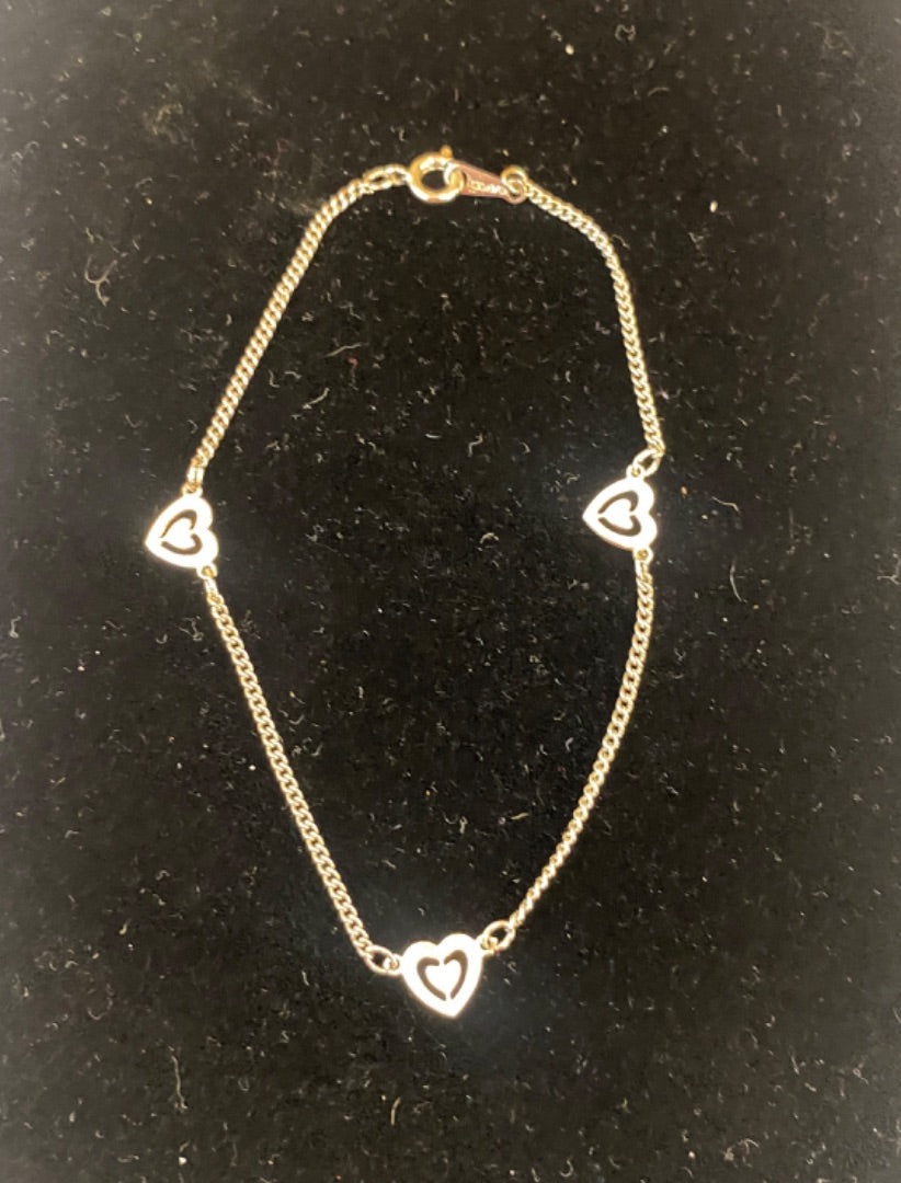 Vintage Avon Heart Bracelet