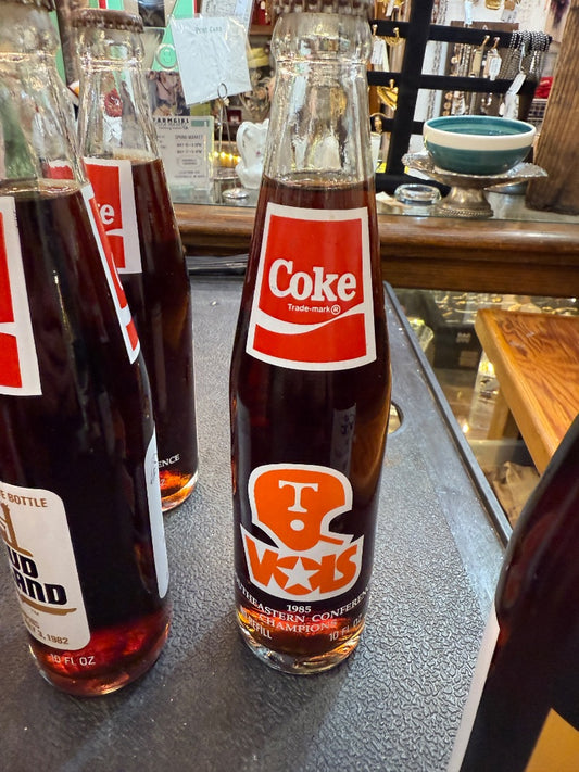 1985 University of TN Sugar Bowl Coca Cola Bottle