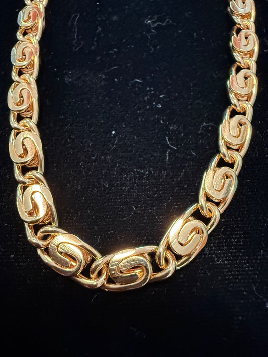 18" Paperclip Vtg Avon Chain Necklace