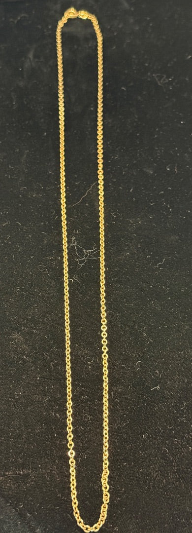 Vtg Long Chain Avon Necklace
