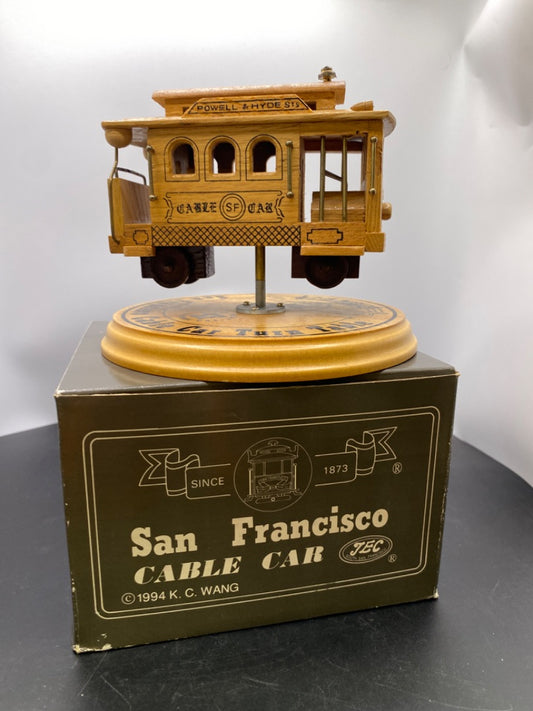 San Francisco Cable Car Music Box