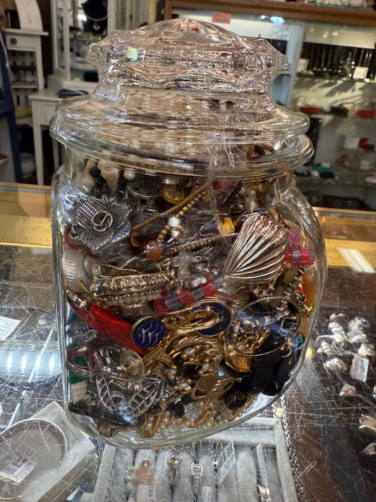 Junk Jewelry Jar