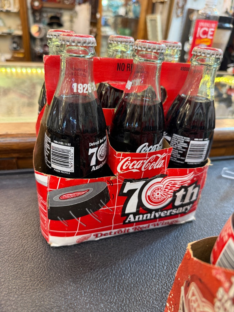 Red Wings Coca Cola 6 pack