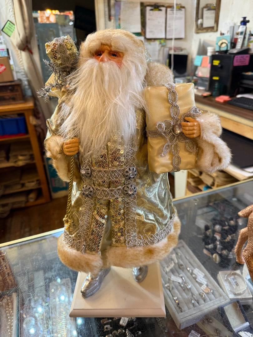 Silver Santa Claus