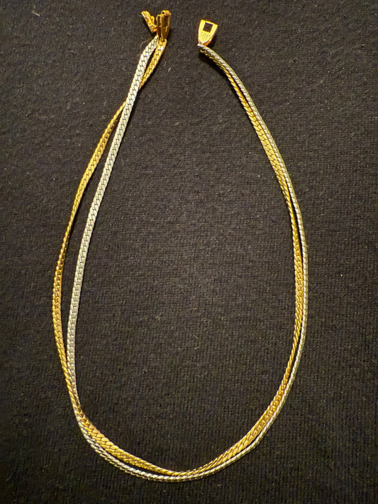 Two toner vintage Avon necklace