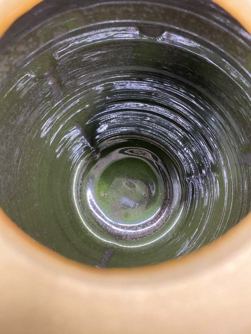 Signed / Marked Handmade Custom Crafted Pottery Urn