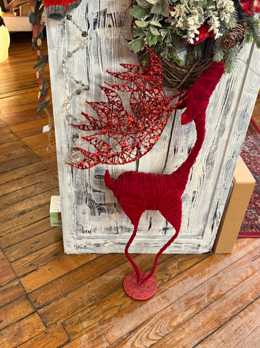 Floor red reindeer