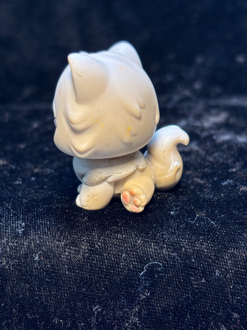 LPS Gray Persian Cat #973