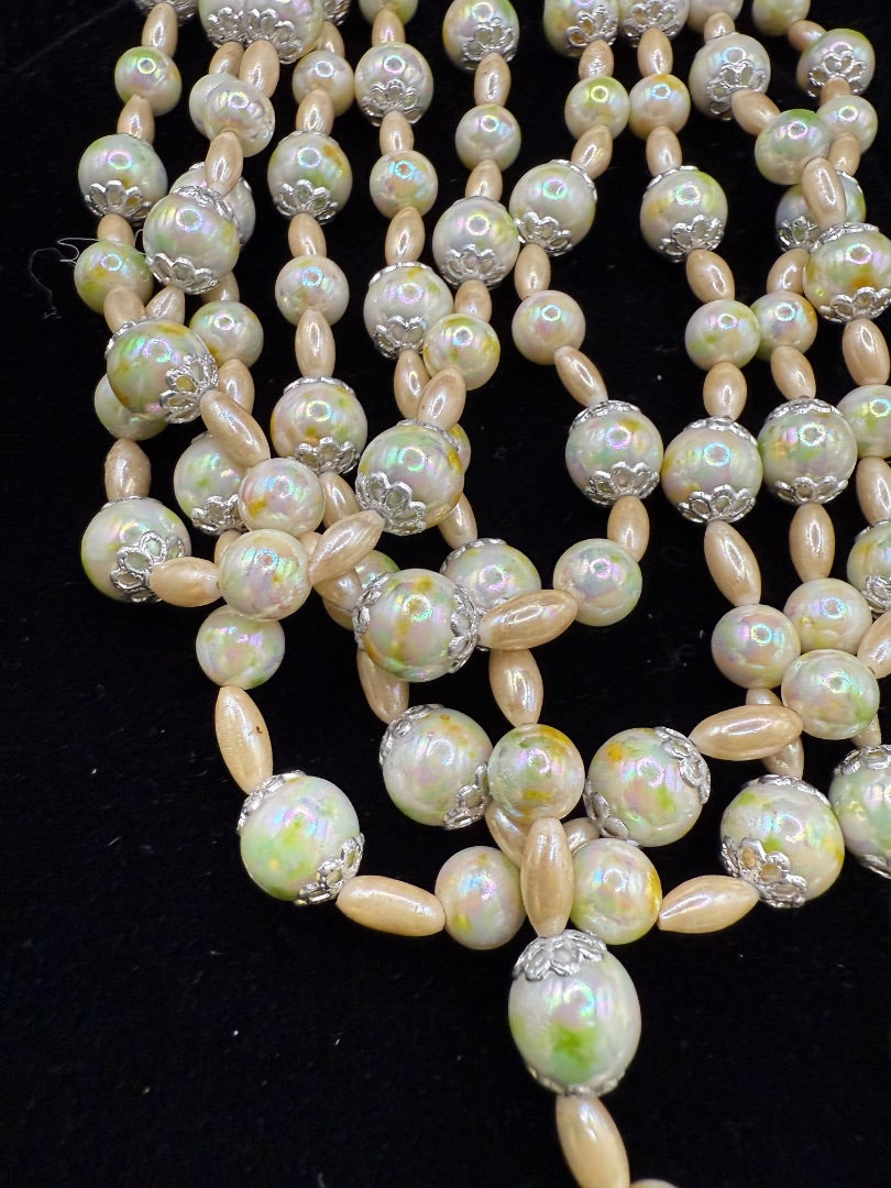 MCM Multi-strand Pearl Necklace
