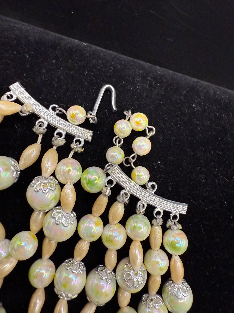 MCM Multi-strand Pearl Necklace