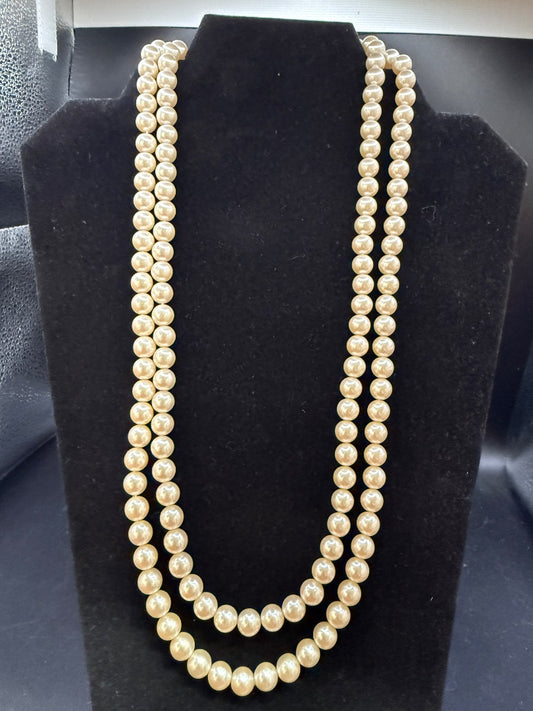 46" Opera Length Pearl Necklace