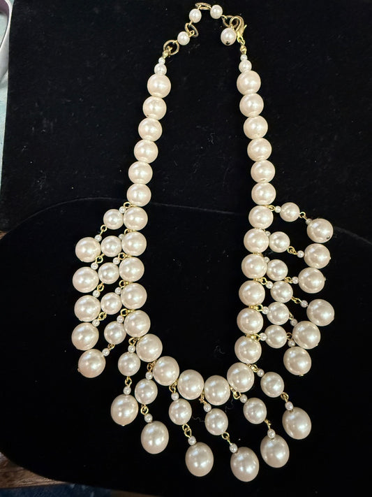 Artisan BIB Pearl Necklace