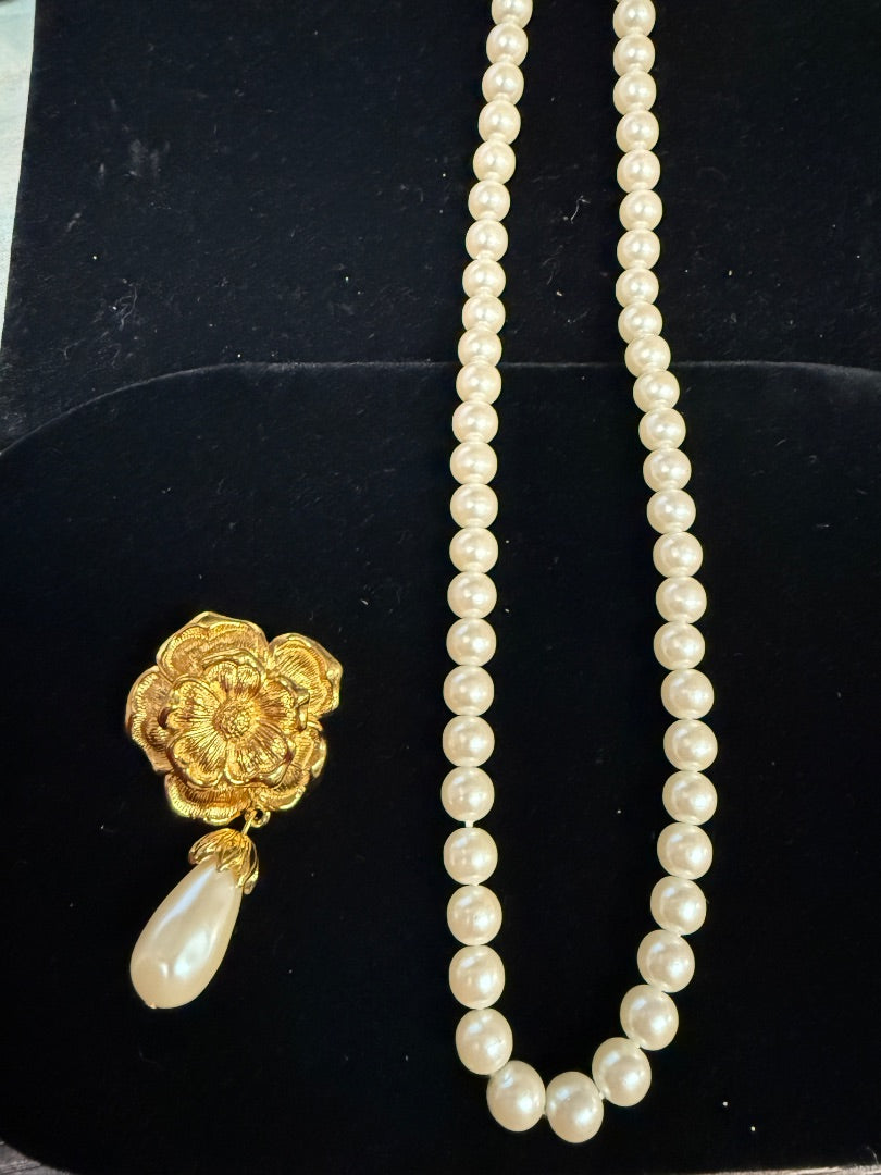 1994 Summerset Collection Avon Pearl Necklace