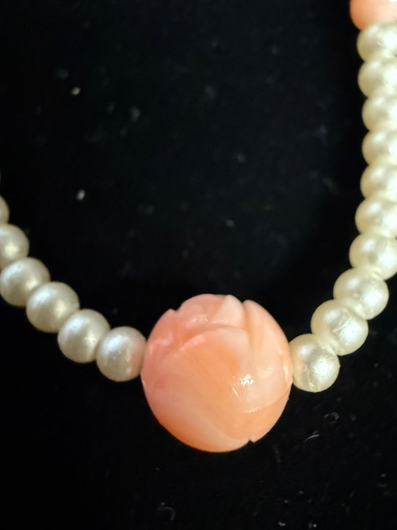 Child's 1983 Vtg Avon Pearl Necklace