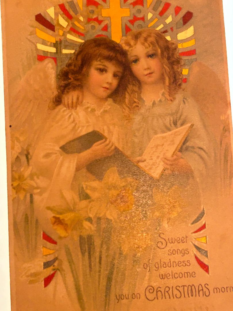 HTL Sweet Songs Of Gladness Welcome You On Christmas Morn Hold To The Light Angels