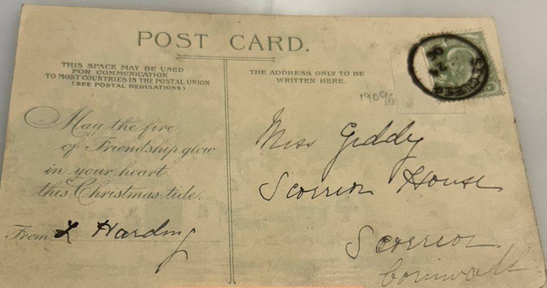 Snow Covered Wind Mill With Cabin