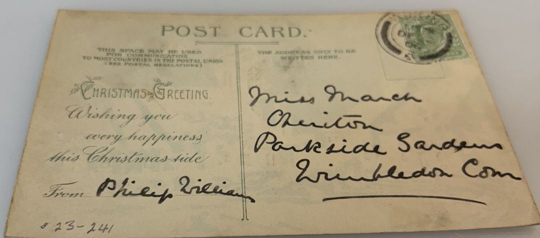 Houses In Town Covered In Snow At Night