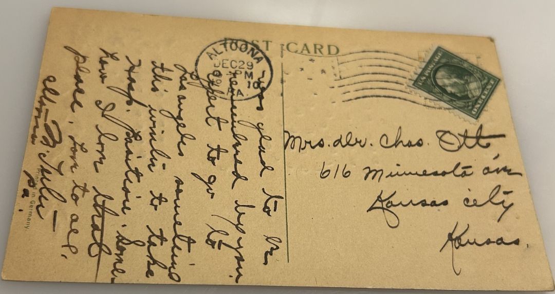 1911 New Years Greetings