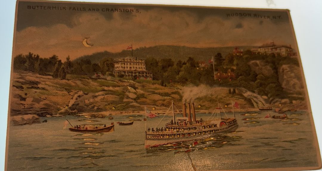 Buttermilk Falls And Cranston's, Hudson River, New York