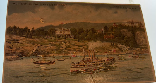 Buttermilk Falls And Cranston's, Hudson River, New York