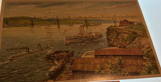 Poughkeepsie Bridge, Hudson River, New York