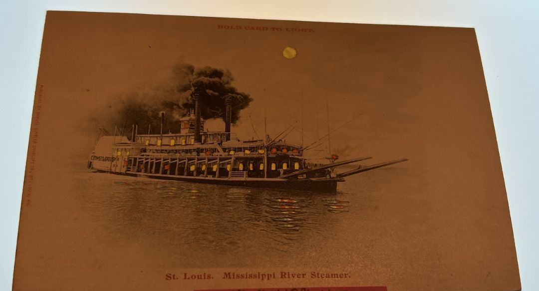 St. Louis. Mississippi River Steamer