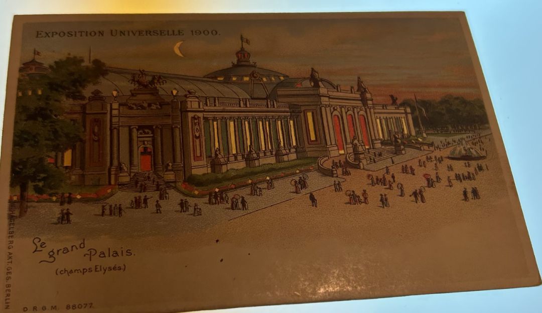 Exposition Universelle 1900 Le Grand Palais (Champs Elysés.)
