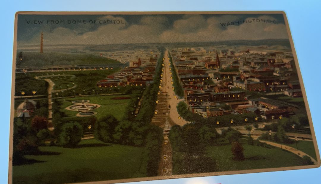 View FRom DOme Of Capitol Washington D.C.