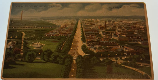 View From Dome Of Capitol,   Washington D.C.