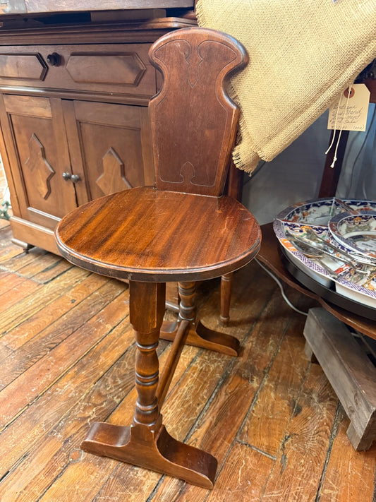 Wood arts and crafts stool