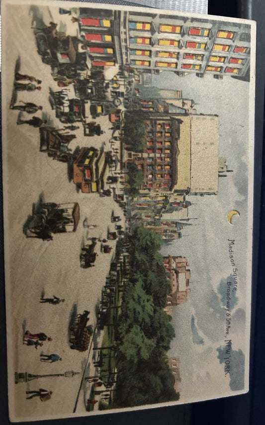 Madison Square, Broadway & 5th Ave., New York